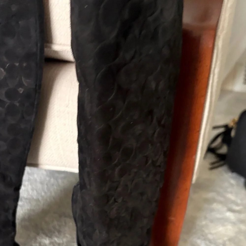 Coach Black Over the Knee Boots - Picture 5 of 7